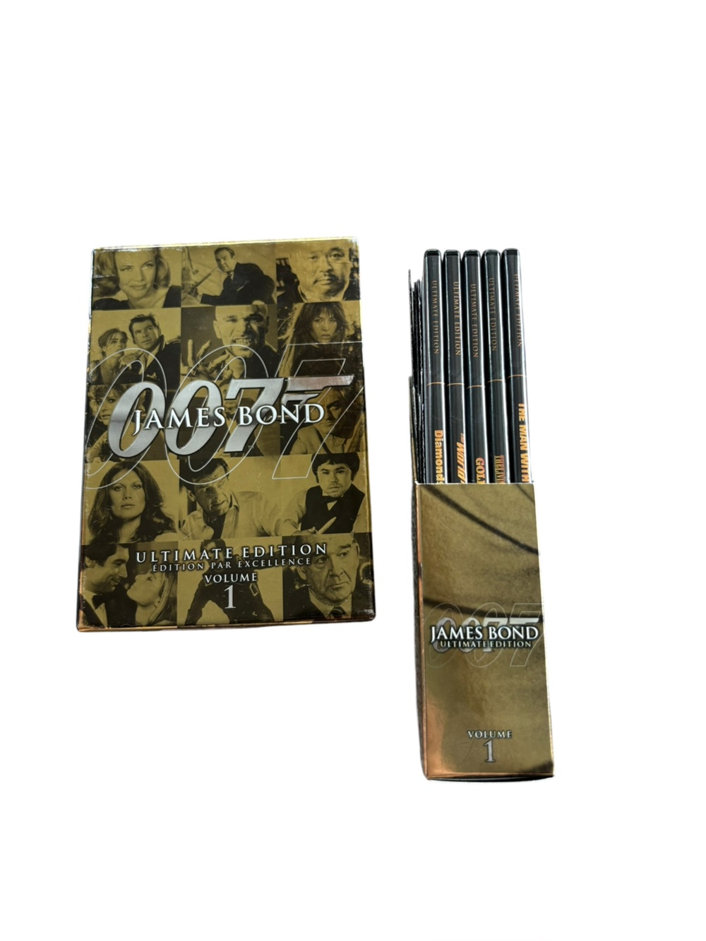 2/$35 1+2 James Bond 007 Ultimate Edition DVD Collection Volumes 1 & 2 Box Sets